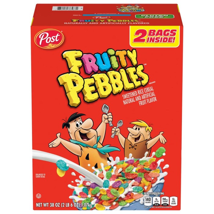 Fruity pebbles nutrition facts