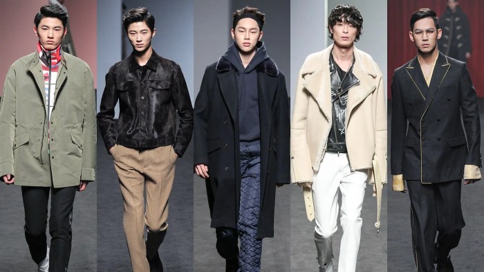 South korean men's fashion