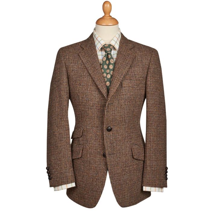 Tweed jacket mens fashion